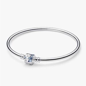 x2 Pandora sterling silver bangles